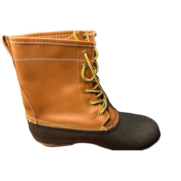 Men's Clarks Steel Shanks Crewson Leather Winter Waterproof Snow Duck Boots 10M - Picture 12 of 15